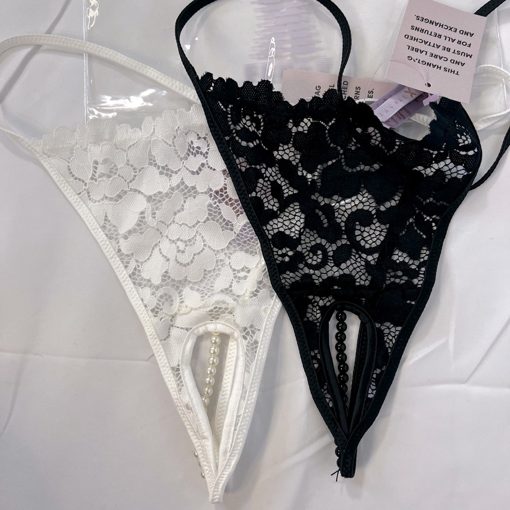 Savage fenty pearl thong 2 pair